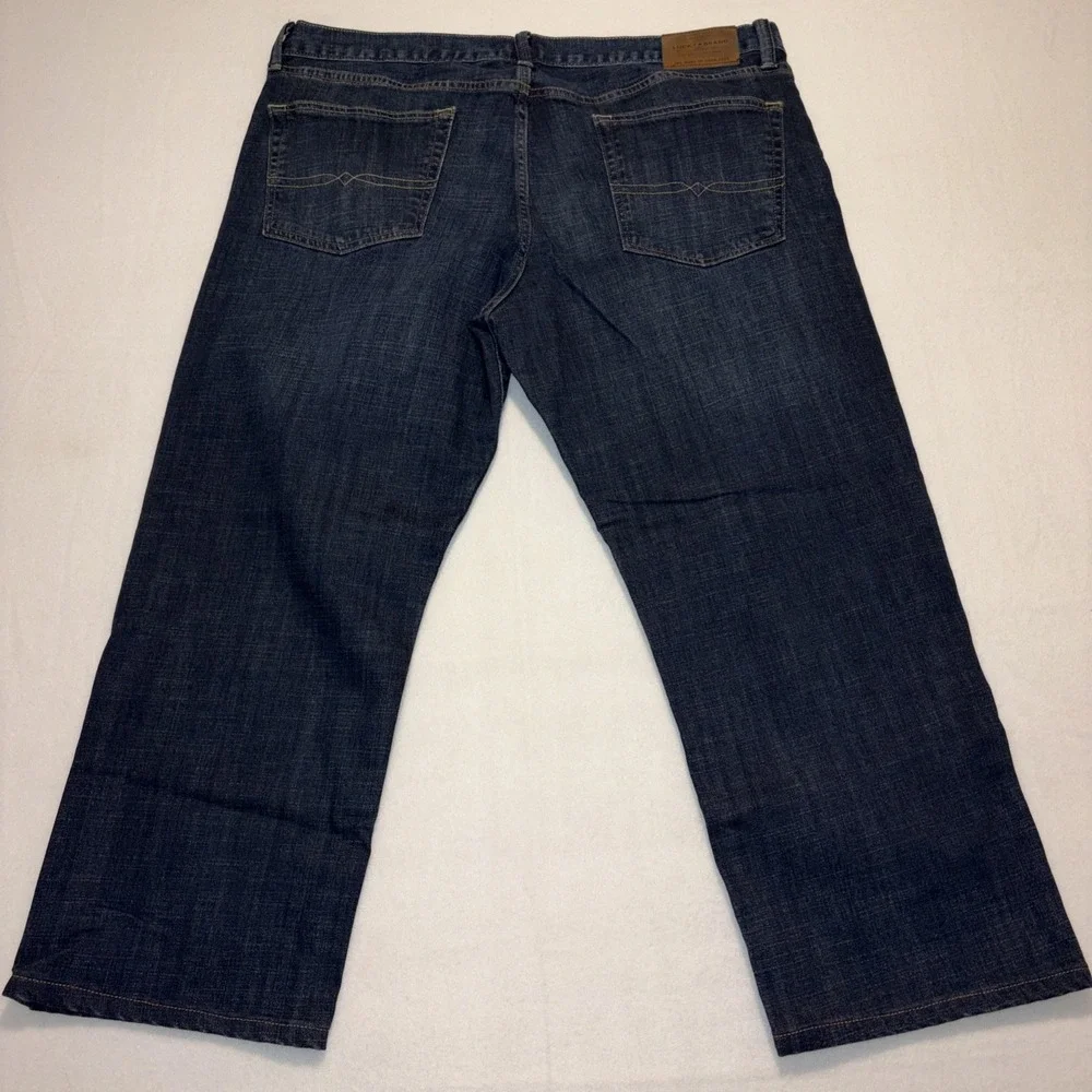 Lucky Brand Jeans Mens 38x30 (Actual 38x25)‎ Blue 361 Vintage Straight Leg